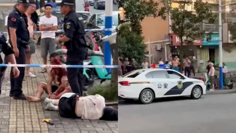 佛山章柃小区捉奸双杀